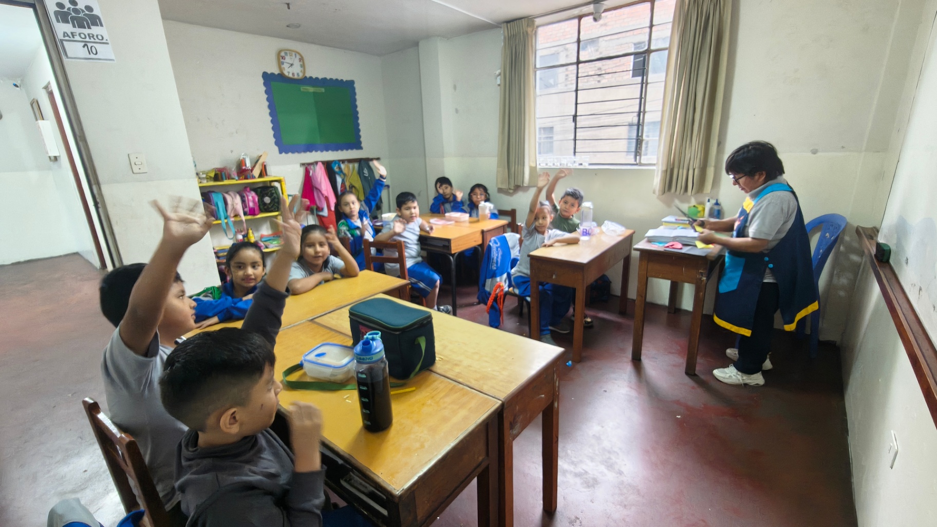 Sesión de aula