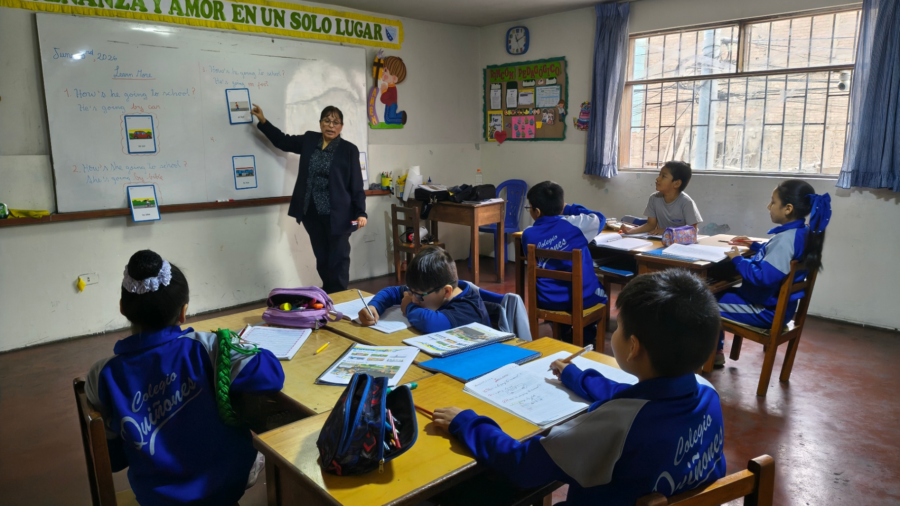 Clase de inglés